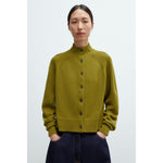 perkins cardigan in woodbine