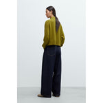perkins cardigan in woodbine