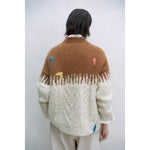 mohair embroidered sweater