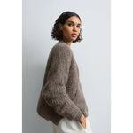 suri cardigan in taupe
