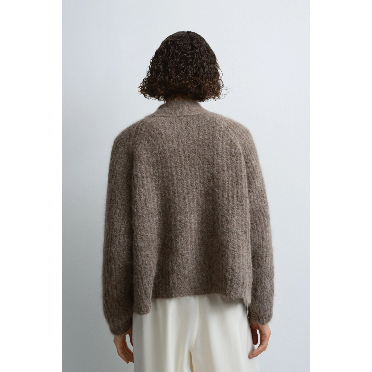 suri cardigan in taupe