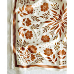 silk bandana in desert floral