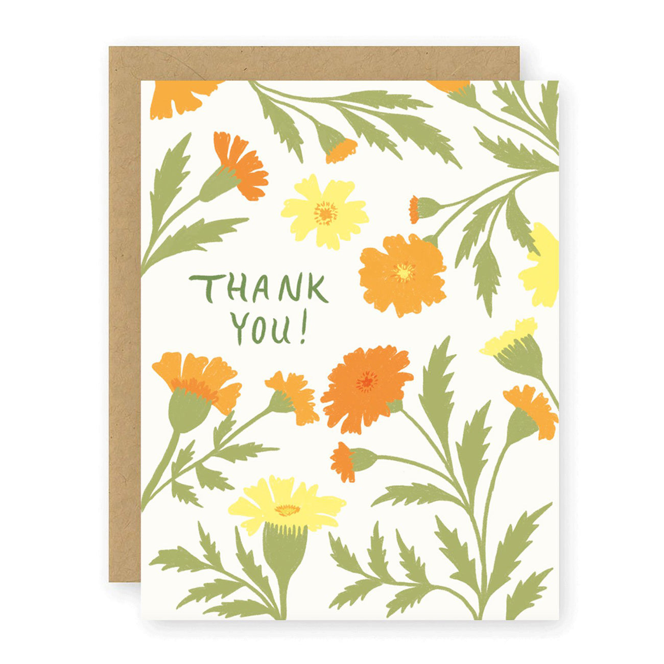 marigold notecard