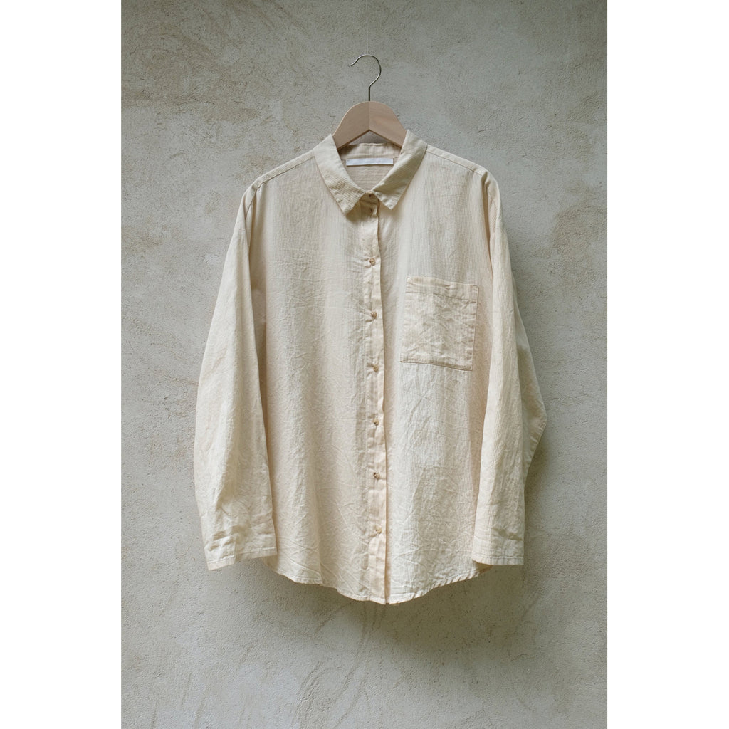 niveau shirt in ivory