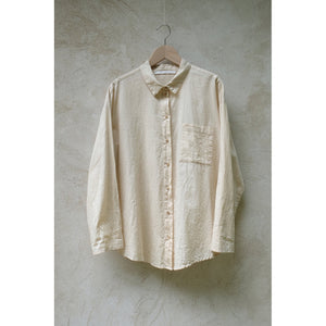 niveau shirt in ivory