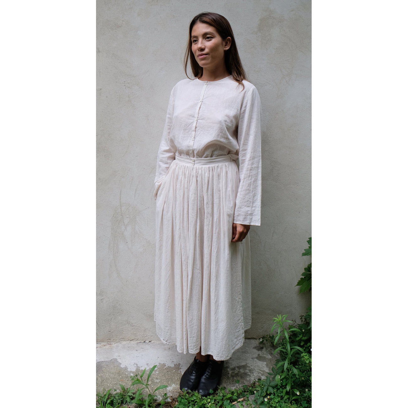 narcisse skirt in petal