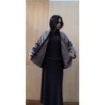 refuge jacket in stone