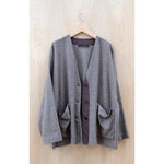 refuge jacket in stone