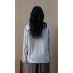 rameau long sleeve top in ecru