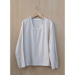 rameau long sleeve top in ecru