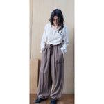 rameau long sleeve top in ecru