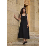 dalia dress in black
