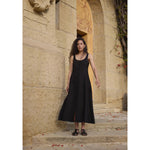 dalia dress in black
