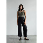 avery trouser in black