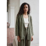 everyday blazer in sage