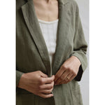 everyday blazer in sage