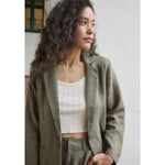 everyday blazer in sage