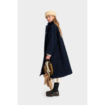 roo coat in navy
