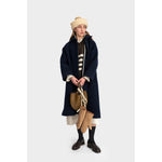roo coat in navy