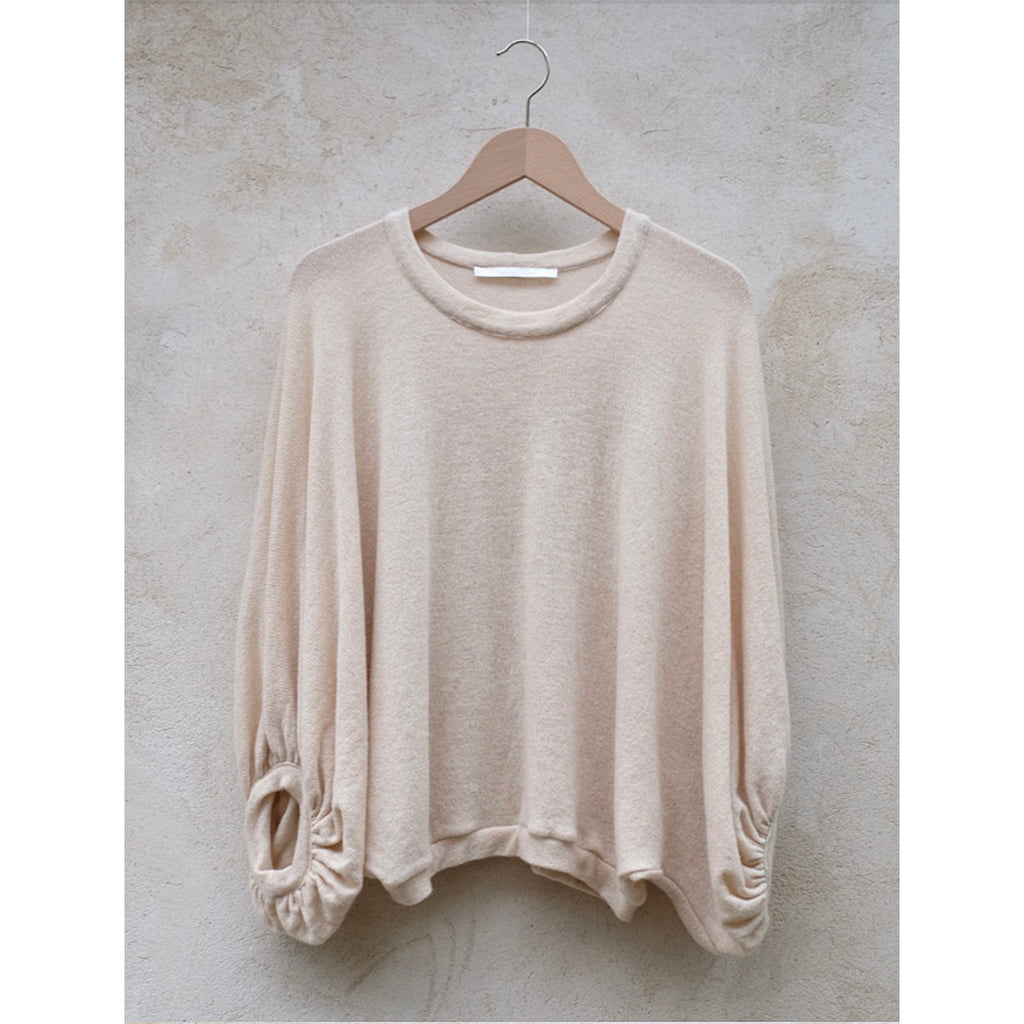 jour sweater in ecru