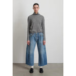 turtleneck in heather grey