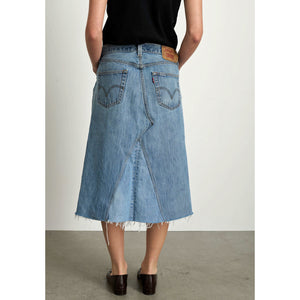 vintage denim skirt