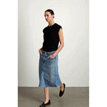 vintage denim skirt