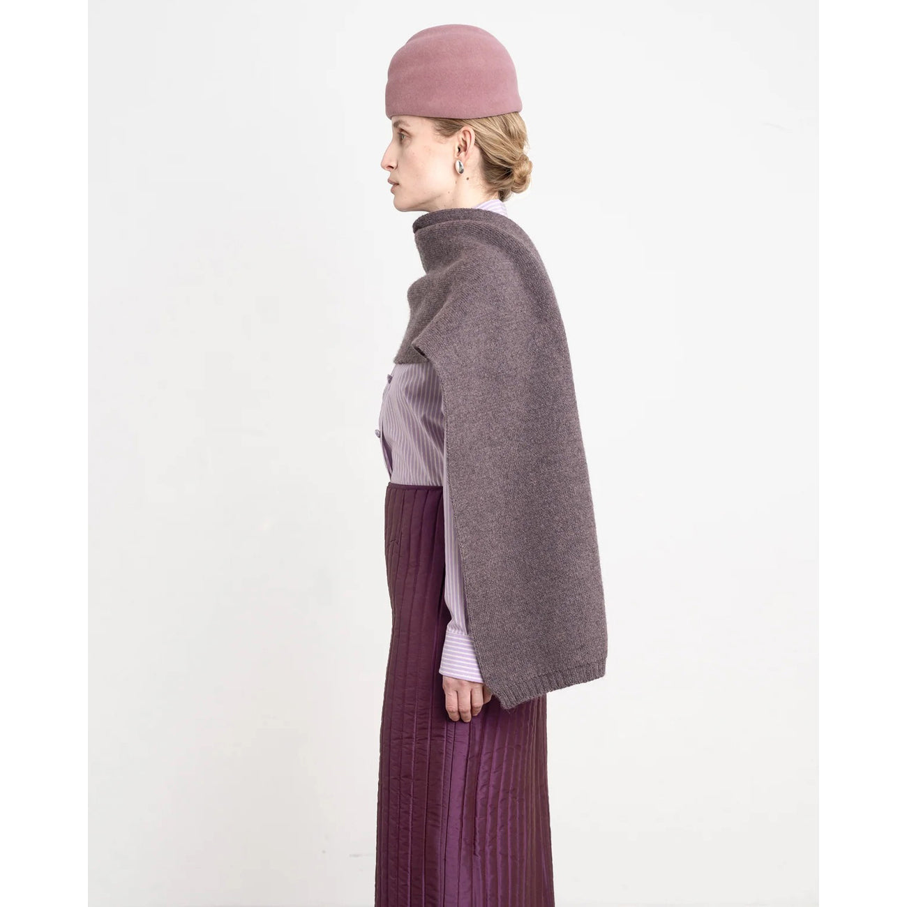 merino wool scarf in luna