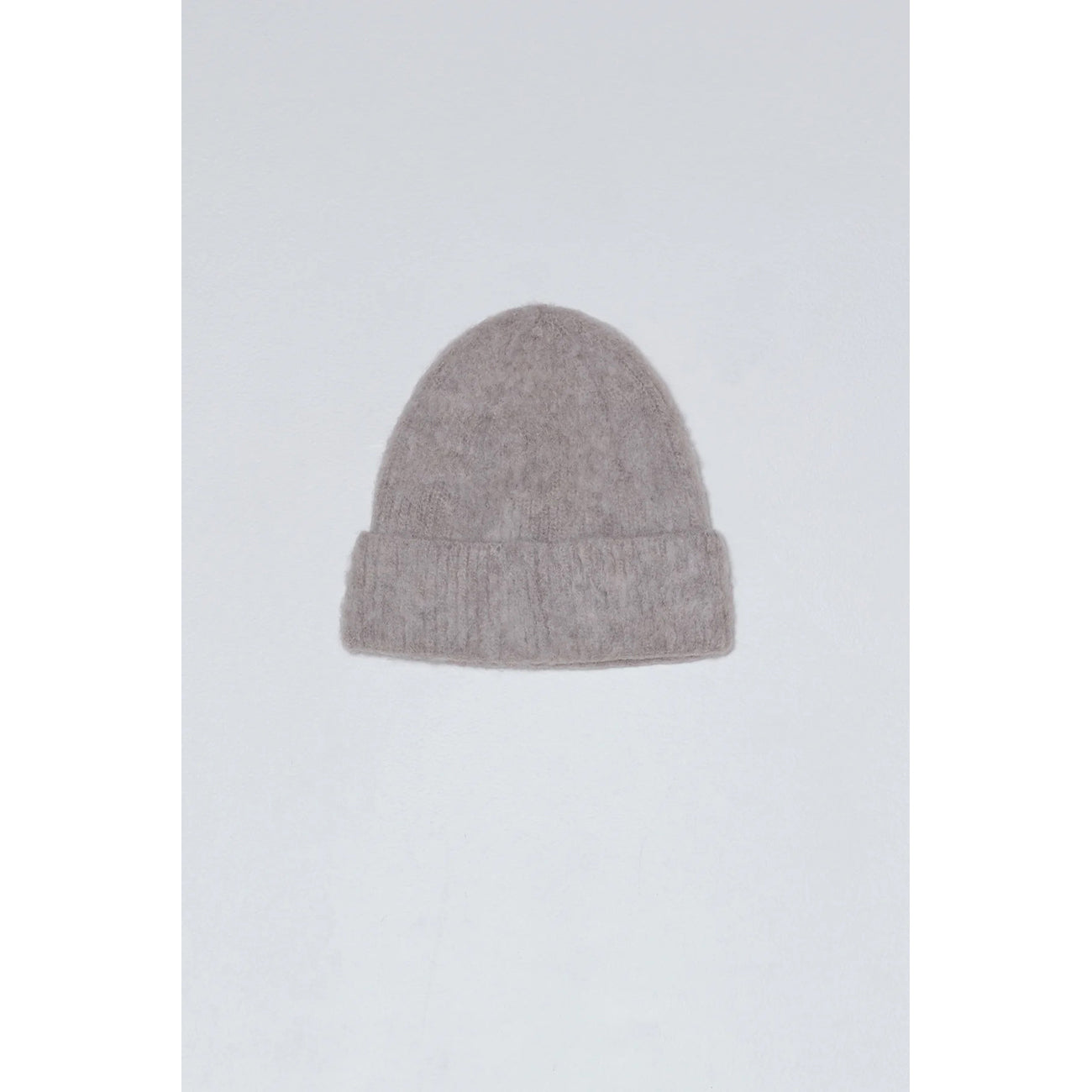 brushed beanie in cloud