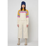 brushed beanie in navy