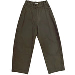 loose barrel pant in deep moss