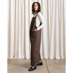 overall jumper in chocolate