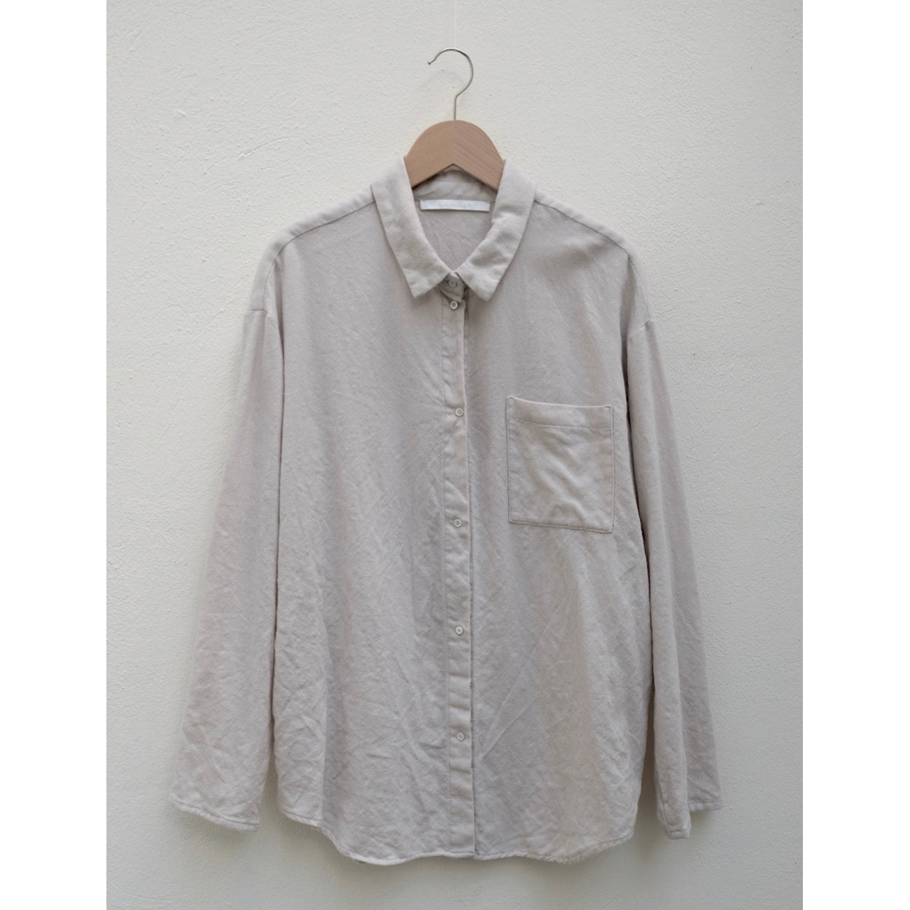 oiseau oversized shirt in chalk