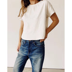 the boxy tee in natural