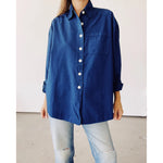 the big shirt in navy