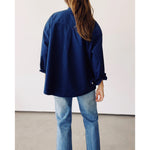 the big shirt in navy