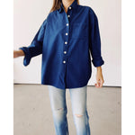 the big shirt in navy