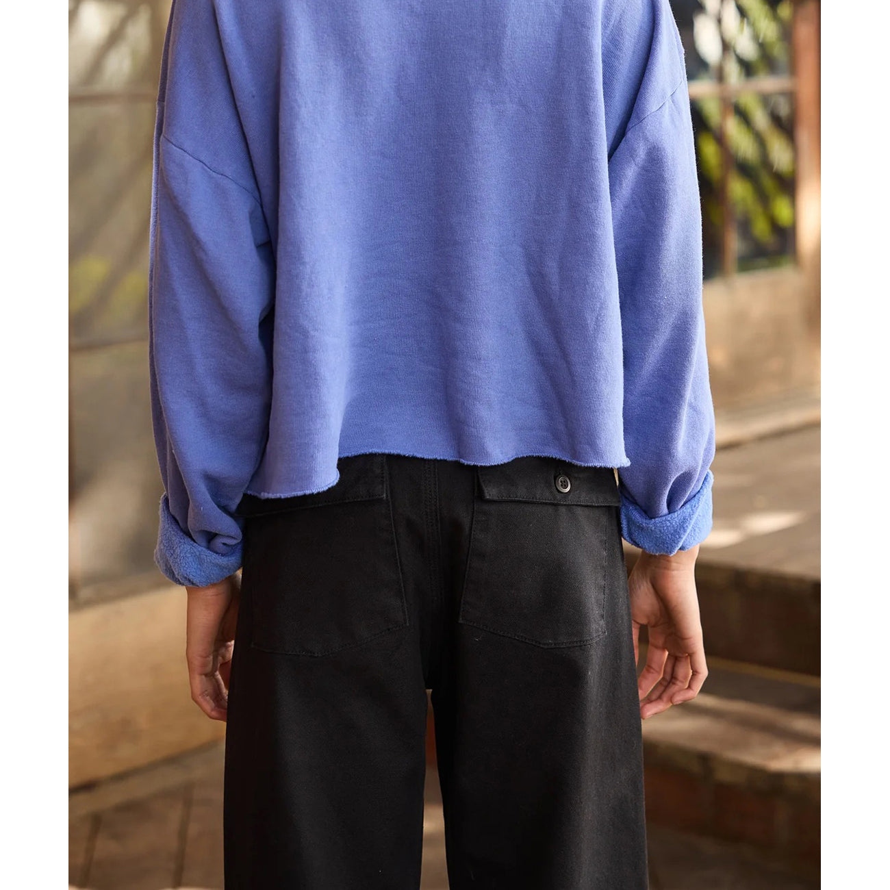 the officer pant in black