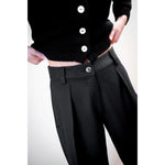 sloane trouser in noir