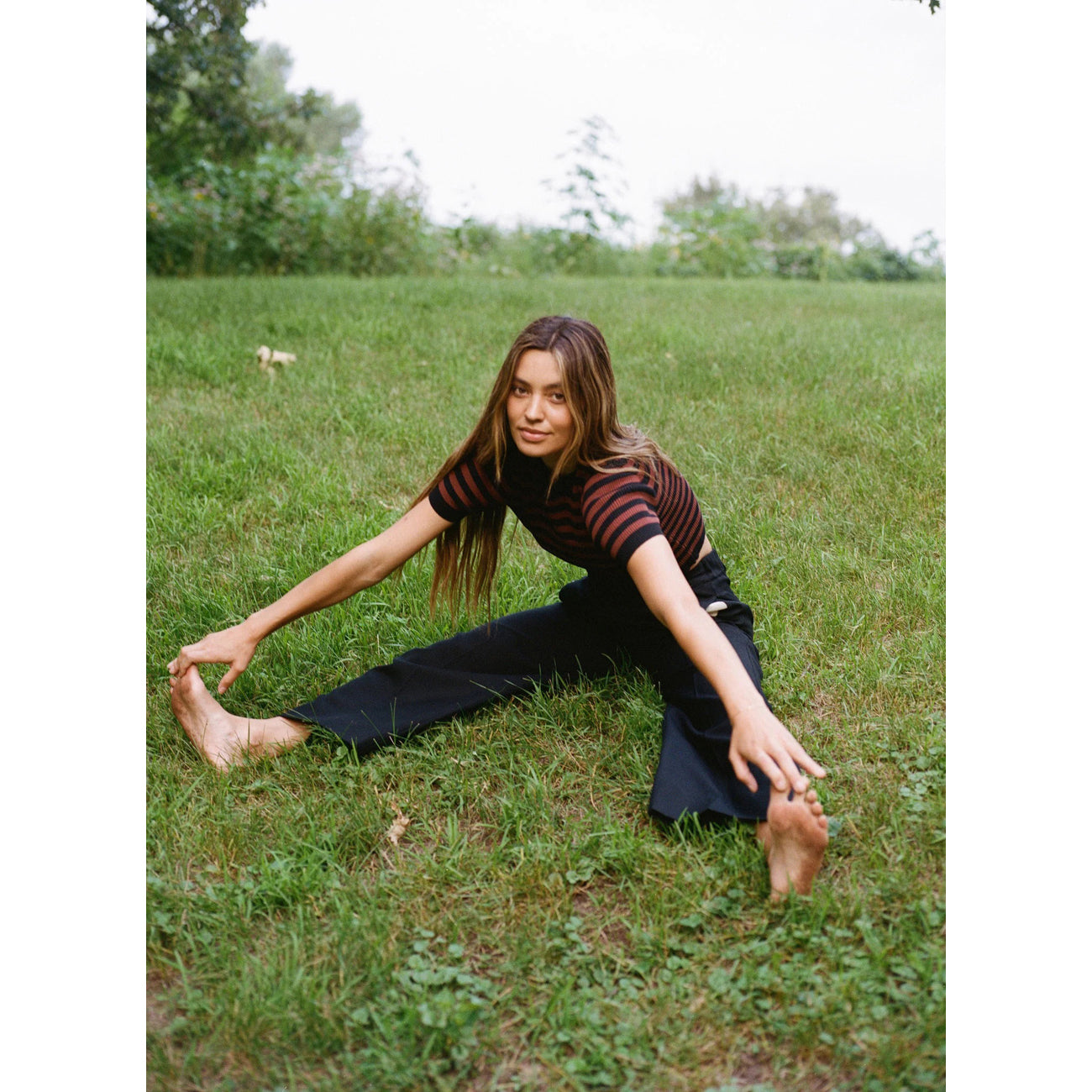 sloane trouser in noir