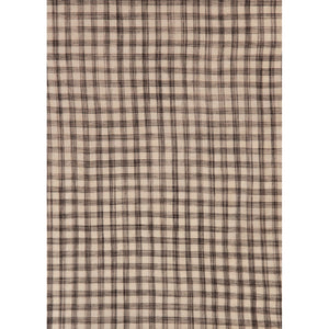 bheeti tie dye checks top in cement