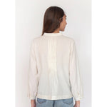 alma tiny checks top in natural