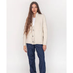 huacaya cardigan in natural