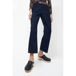 kiltie clog in indigo