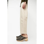 kiltie clog in olive