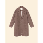 byron coat in brown