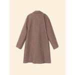 byron coat in brown