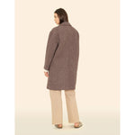byron coat in brown