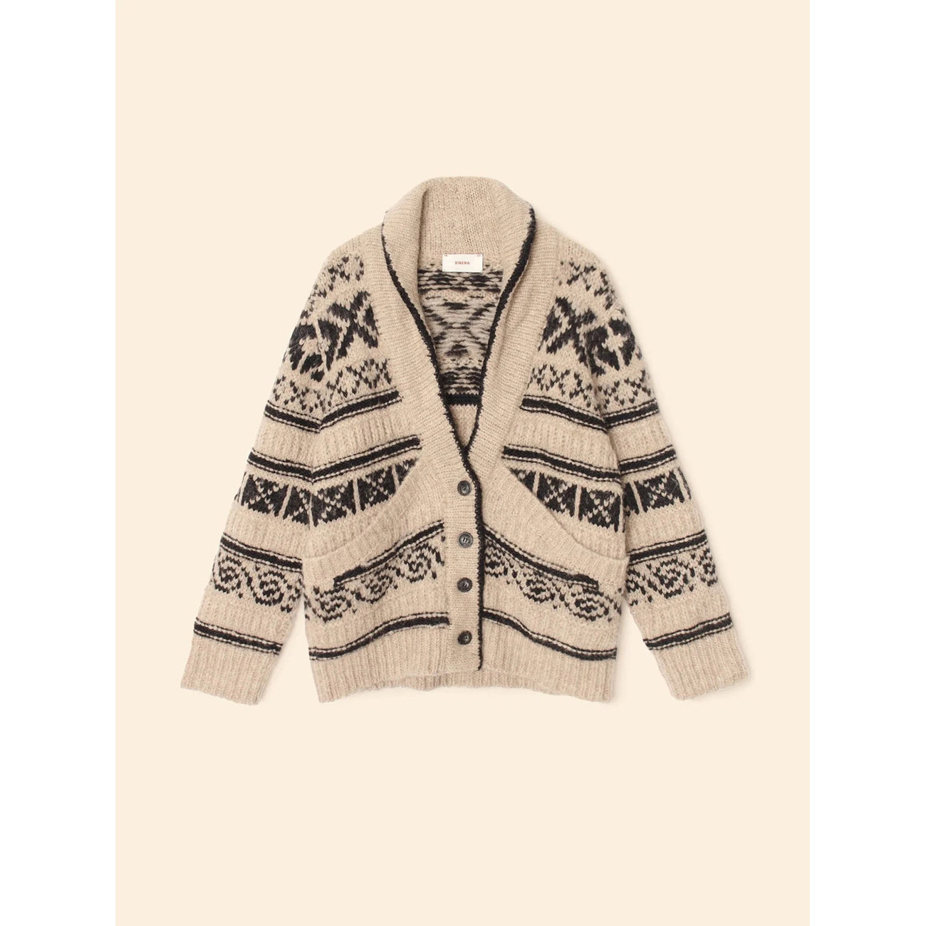 vail cardigan in oatmeal