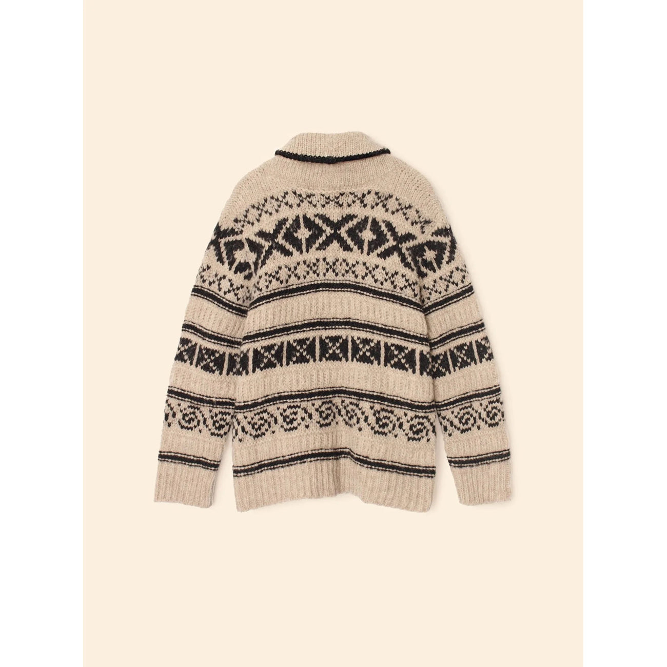 vail cardigan in oatmeal